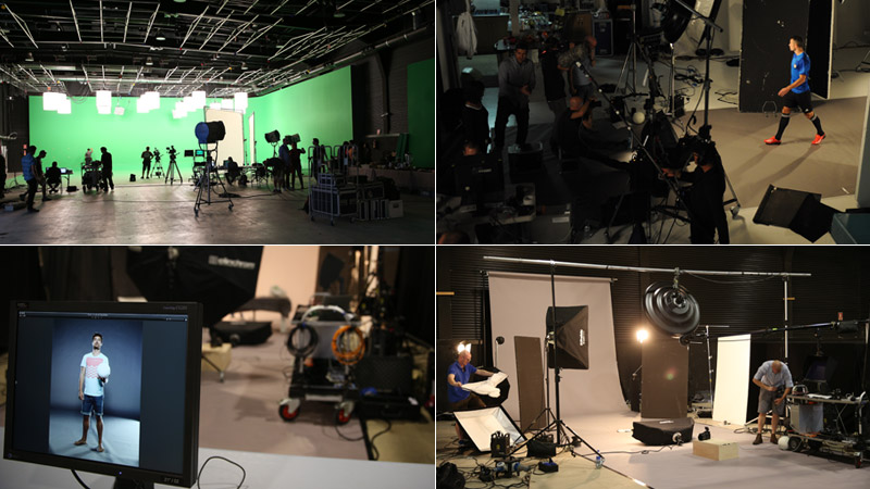 32/100 Various studio set ups during shooting of the 2014  World Cup Pepsi Campaign