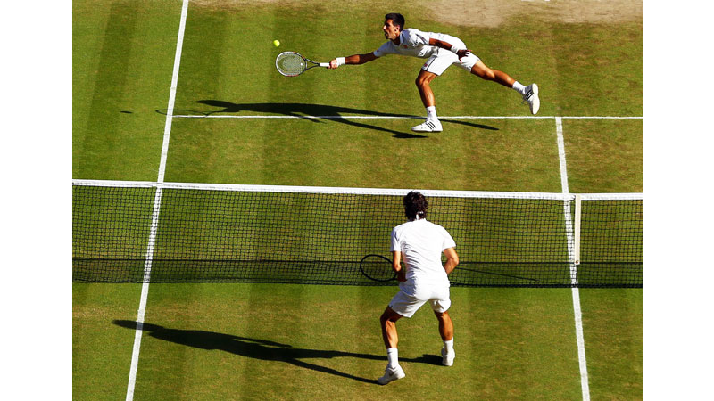 118/201 Djokovic v Federer Wimbledon Final 2014