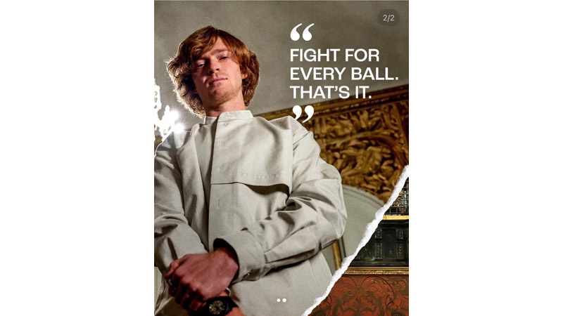 15/110 Andrey Rublev Turin 2023