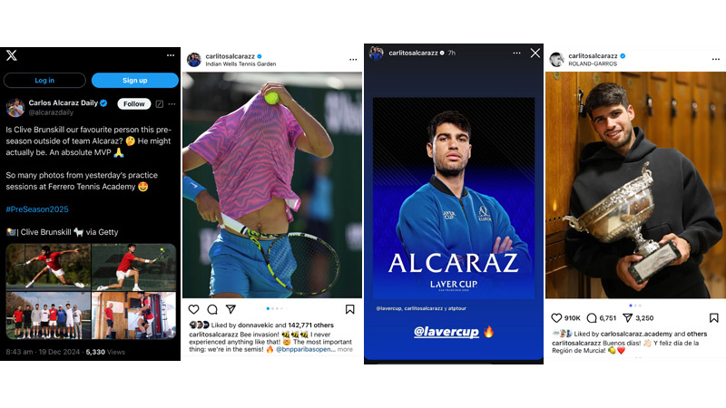 9/110 Social media Carlitos Alcaraz