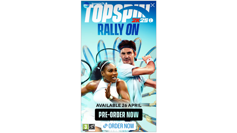 12/110 Topspin 2k